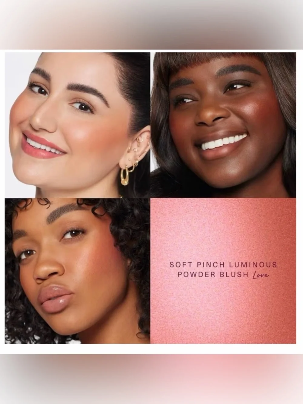 Rare Beauty Soft Pinch Luminous Powder Blush *Love* Full Size NIB